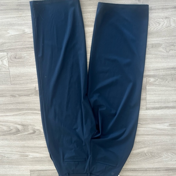 Lululemon Wide-Leg Trousers Navy Small Short Length - Picture 4 of 13